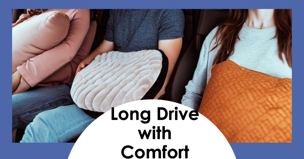 best car seat cushion for long-distance driving