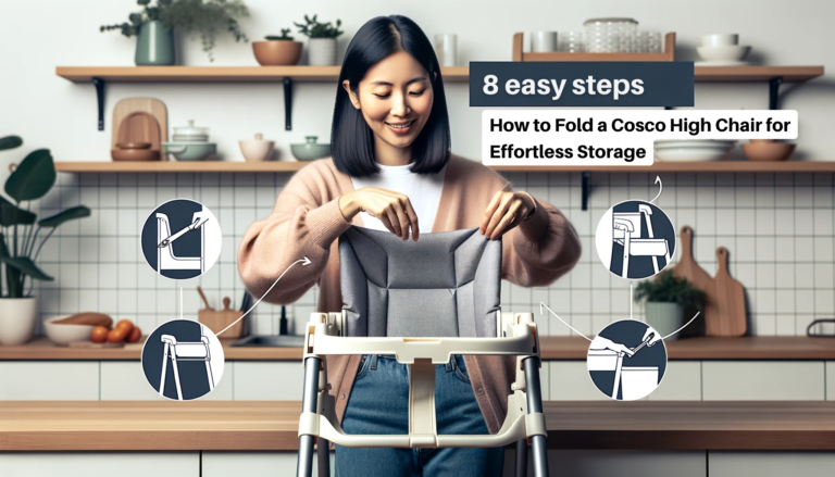 8 Easy Steps: How to Fold a Cosco High Chair for Effortless Storage