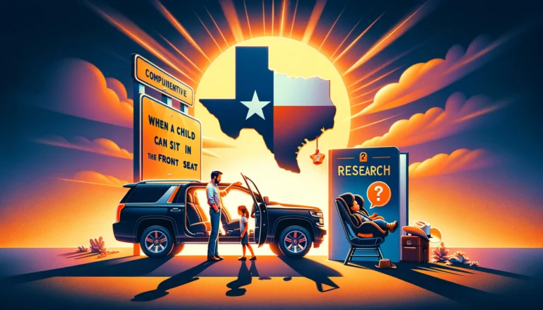 When Can a Child Sit in the Front Seat in Texas in 2024? A Comprehensive Guide for Parents